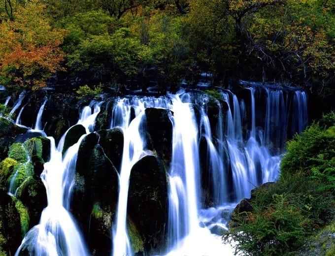 跑进西湖群山 画出“中国龙”